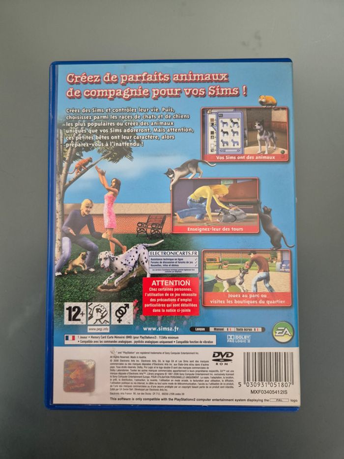 Les Sims 2 Animaux & Cie Playstation 2 - photo numéro 4