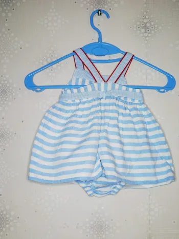 D4475 - ensemble fille 6 mois