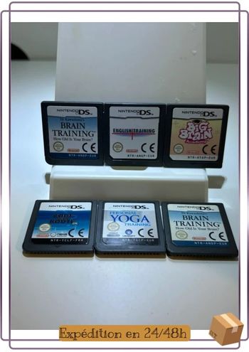 Lot 6 jeux DS