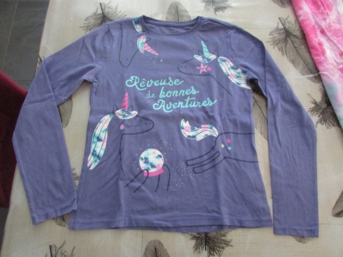 Pyjama fille Licorne DPAM 12 ans - photo numéro 2