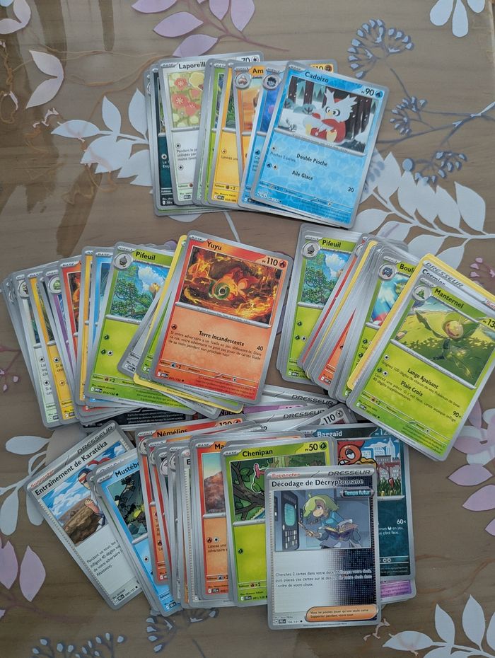 Lot de 100 cartes Pokémon " communes" - photo numéro 2