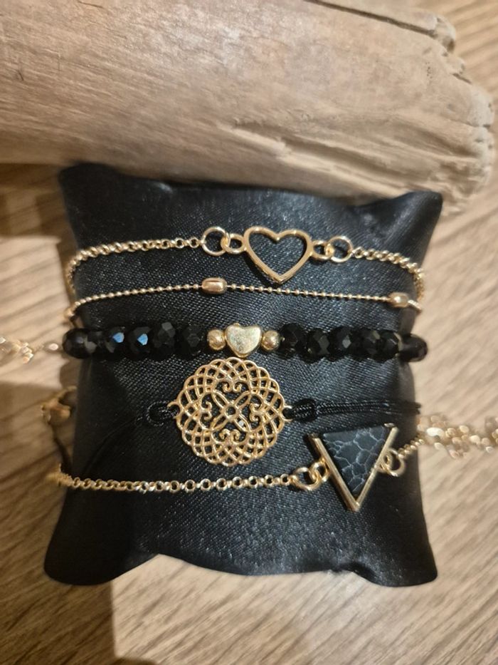 5 bracelets#fantaisiebijoux neufs - photo numéro 2