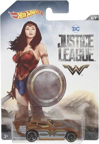 HOT WHEELS VOITURE WONDER WOMAN LA LIGUE DES JUSTICIERS