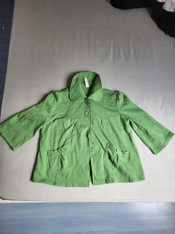Magnifique veste verte