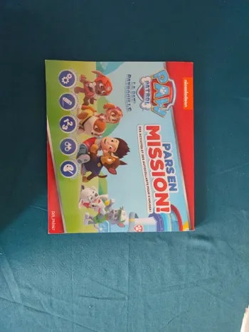 Livre apprentissage pat patrouille
