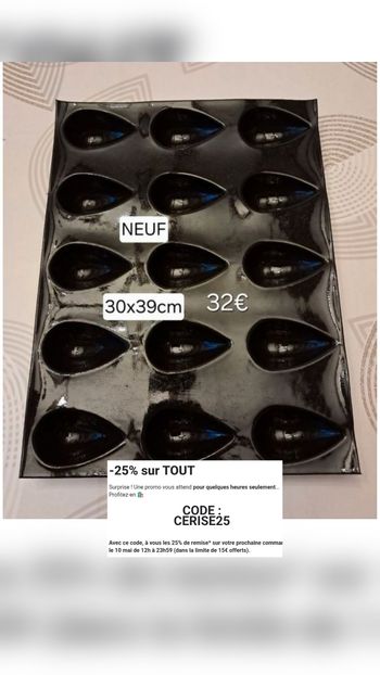 Moule à gâteaux  Flexipan NEUF en silicone *Guy Demarle*