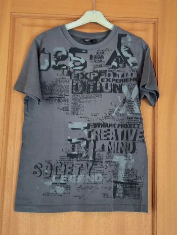 T.shirt kaki Bikool 12 ans