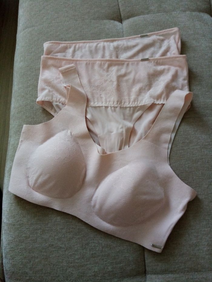 Ensemble sous-vêtements (rose pale) - photo numéro 5