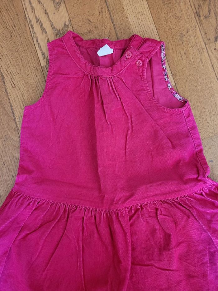 Robe velours rose GAP 3 ans - photo numéro 6