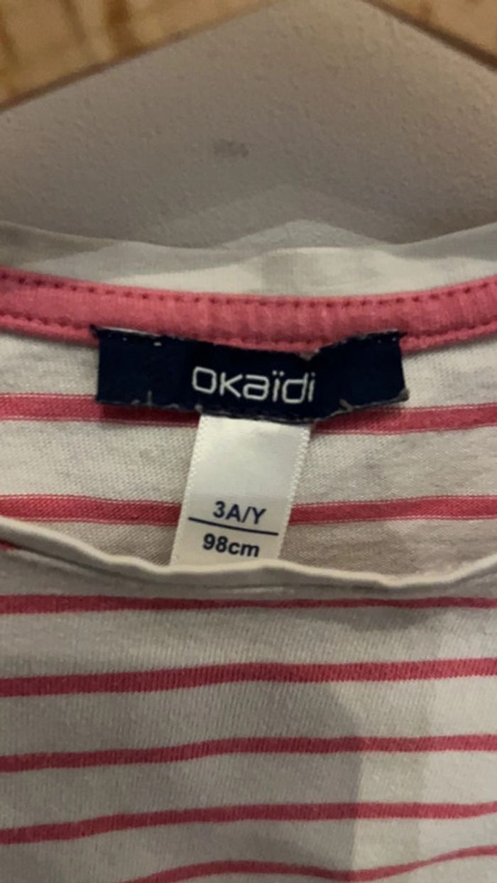Tee shirt Okaïdi 3 ans - photo numéro 2