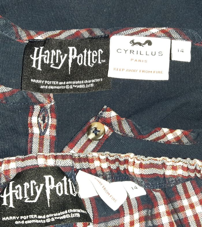 Pyjama Harry Potter fille Taille 14 ans Cyrillus - photo numéro 6
