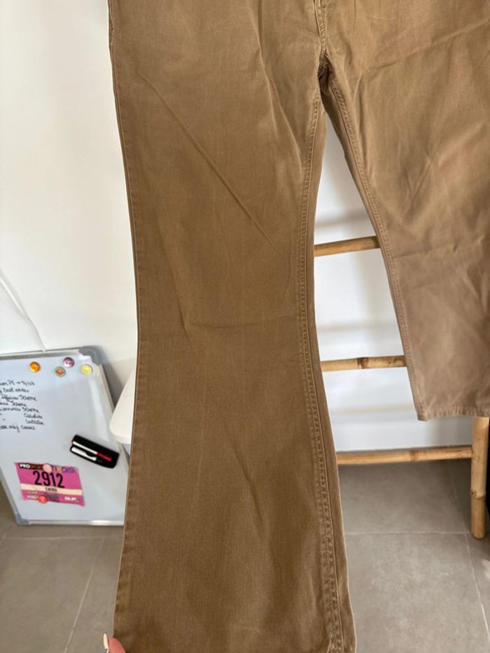 Jean léger marron OWK taille 48 - photo numéro 6