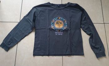 Tee shirt Manche longue kiabi