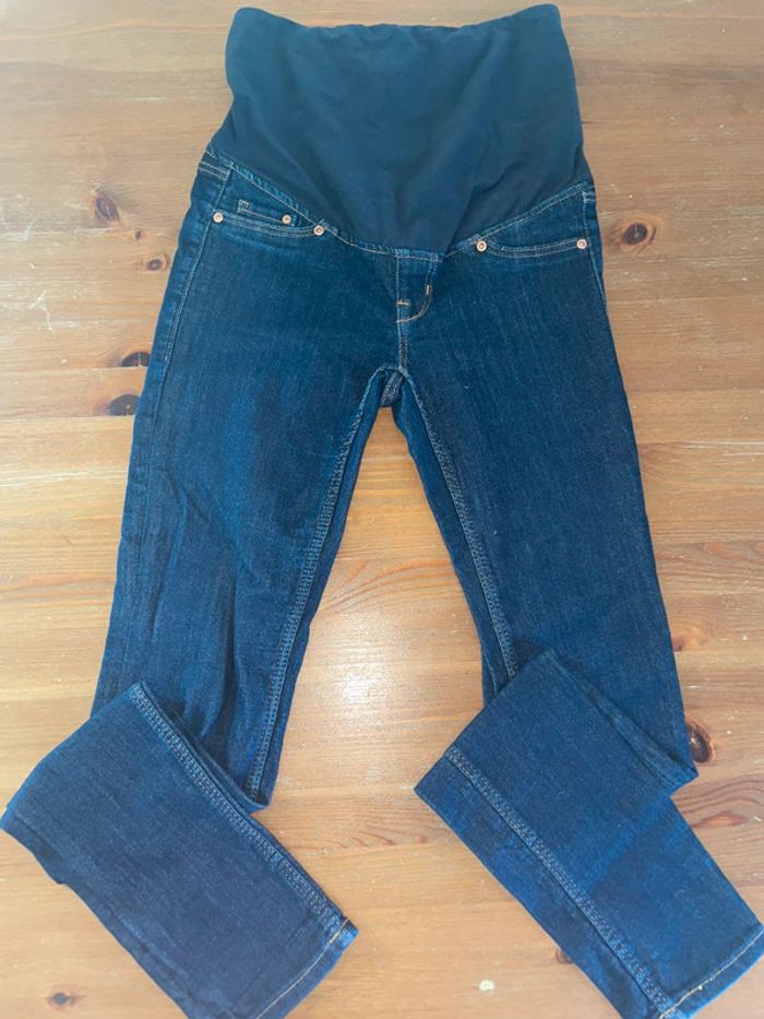 Jean grossesse bleu taille XS