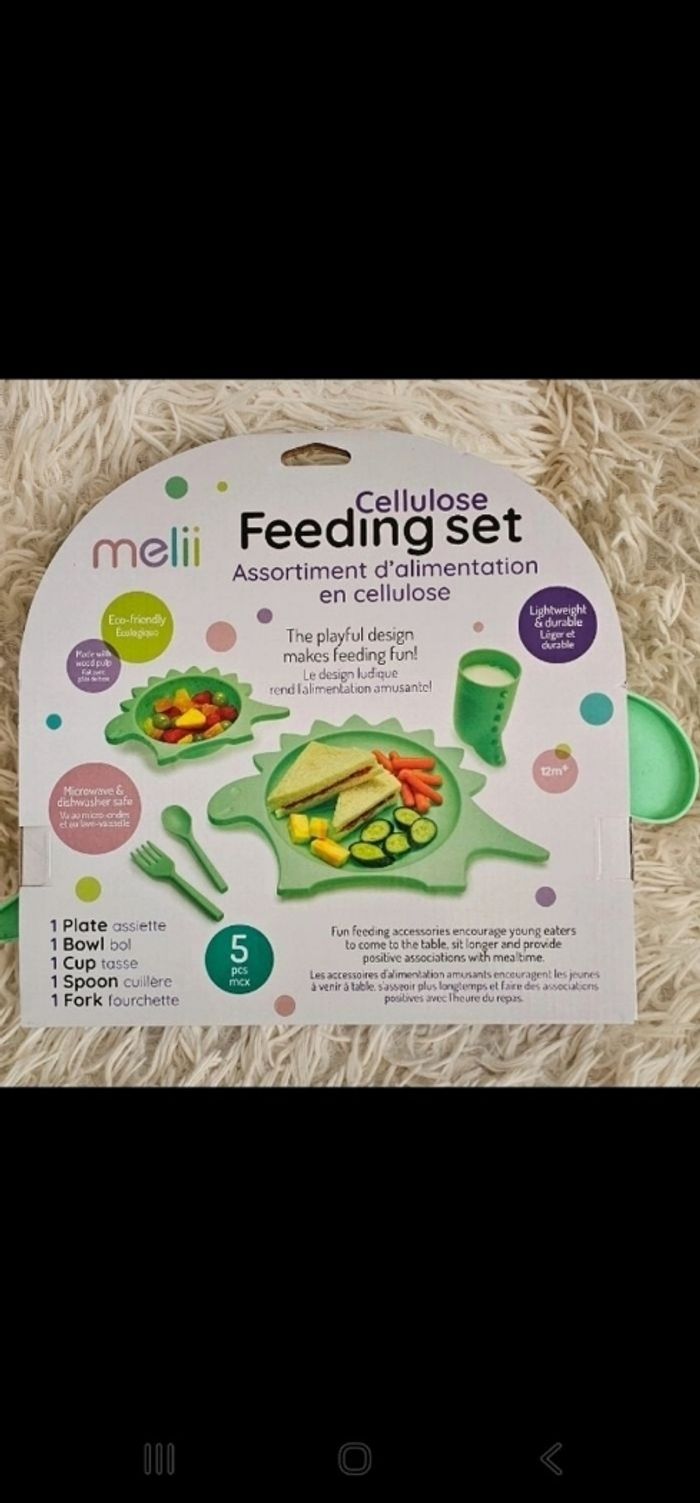 Magnifique coffret repas dinosaure Melii Neufs - photo numéro 10