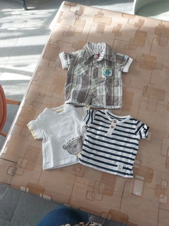 Haut manche courte bébé