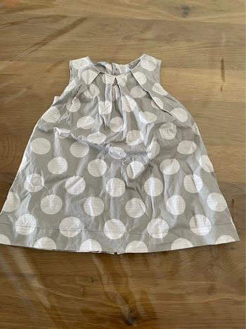 Robe à pois obaibi 12 mois