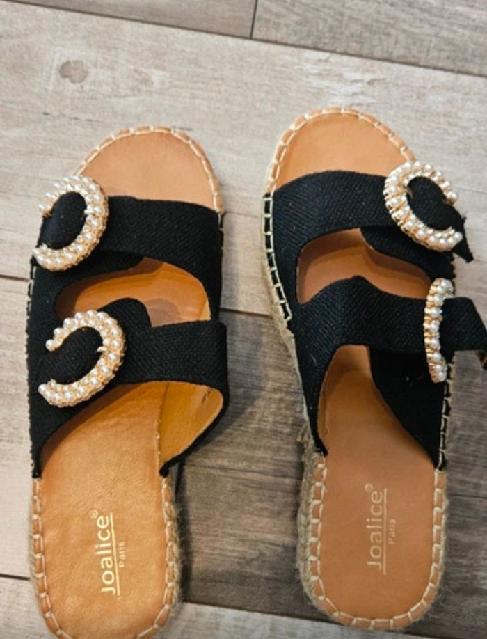 Claquettes espadrilles