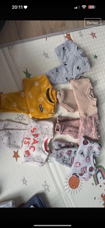 Lot d’ensemble bébé