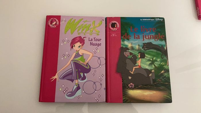 2 livres bibliothèque rose