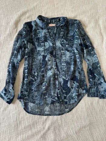 Blouse, DDP, bleu, taille M été