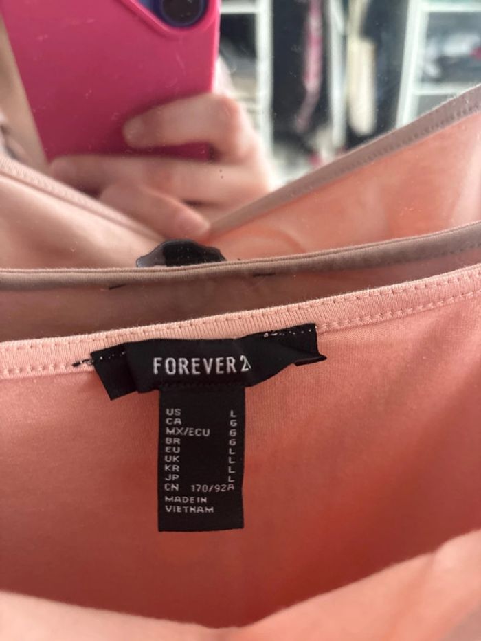 Petite robe mini été pour femme Forever 21 taille L - photo numéro 3