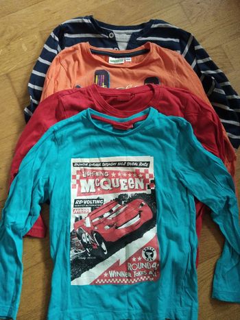 Lot 4 t.shirt manches longues