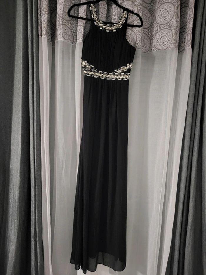 Robe de soirée à strass