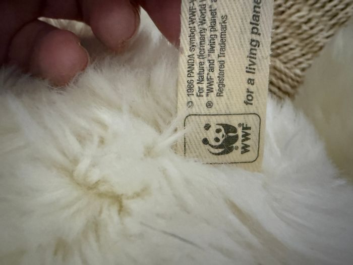 Peluche Ours polaire Wwf 1986 - photo numéro 4