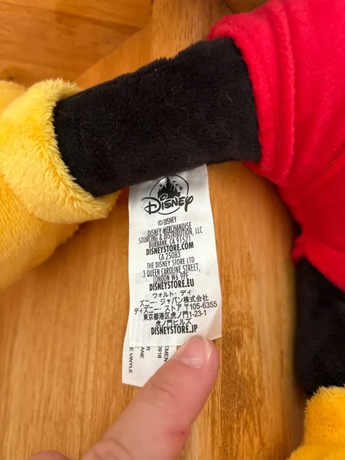 Grande peluche Mickey - photo numéro 2