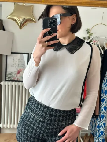 Blouse Maje blanche taille 36