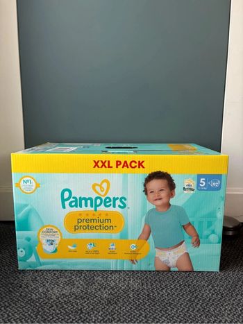 Pampers premium protection taille 5