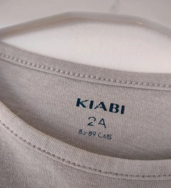 (e) pyjama gris Kiabi 2ans - photo numéro 2