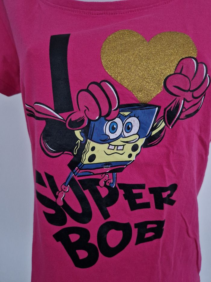 Haut rose Bob l'éponge, Nickelodeon - photo numéro 2