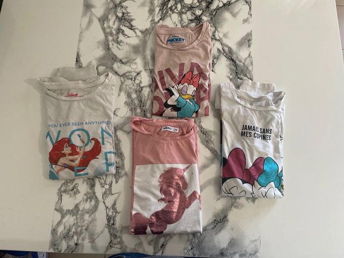 Lot tee-shirts à manches longues