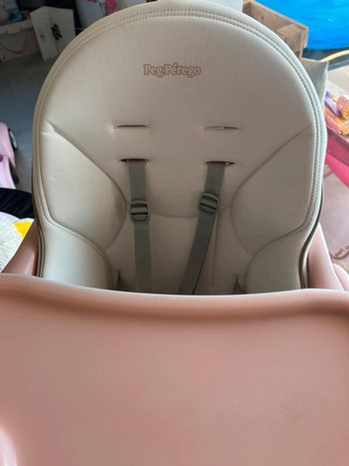 Chaise haute prima pappa rose - photo numéro 3