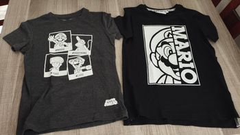 2 tee shirts Super Mario neufs