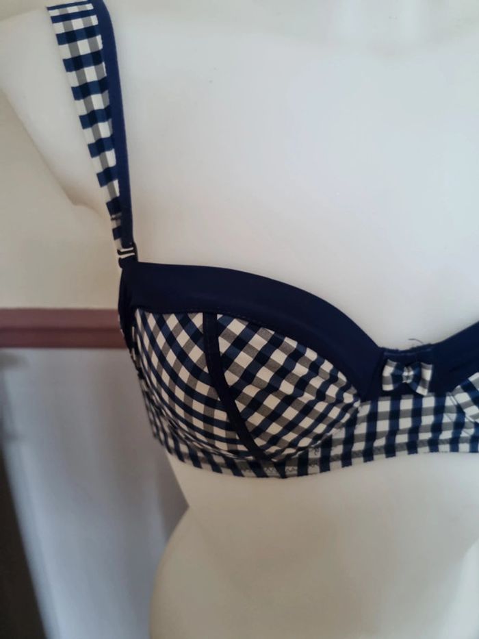 Soutien gorge vichy 85b - photo numéro 2