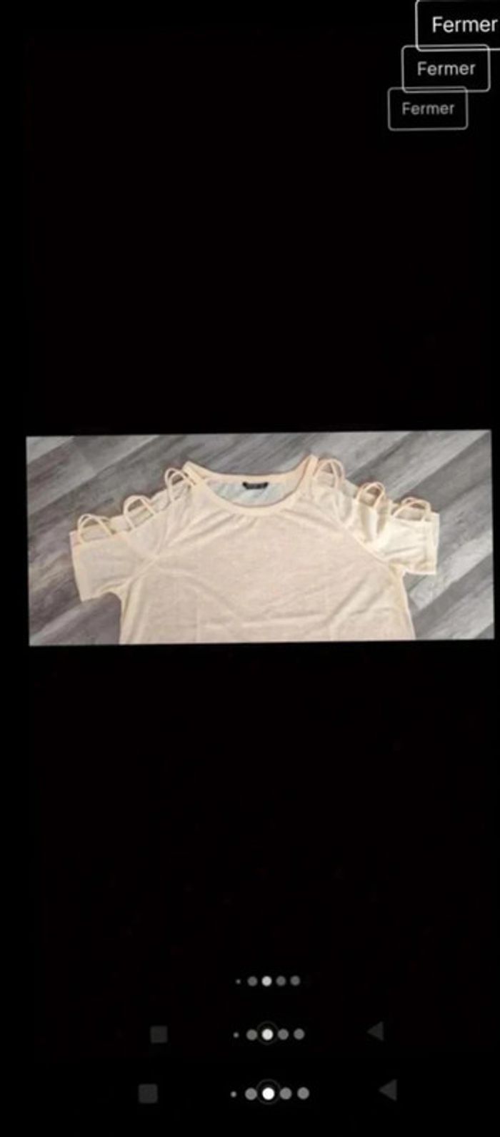 Blouse  jaune - photo numéro 5