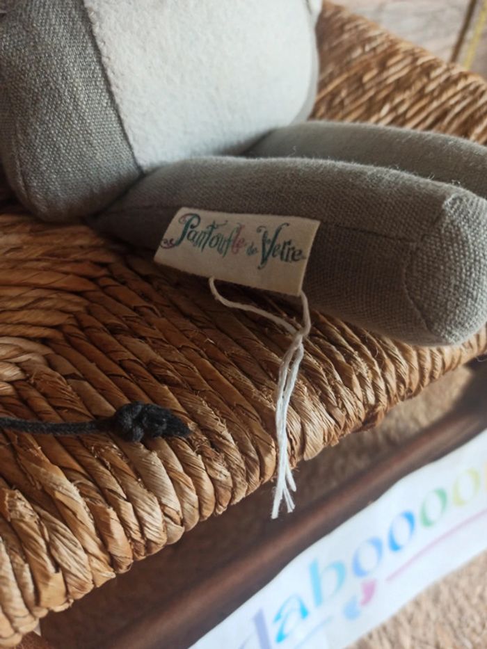 Peluche souris creatrice pantoufle de verre tbe - photo numéro 3