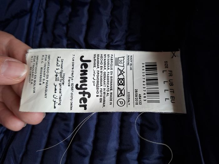 Veste bleu - photo numéro 6