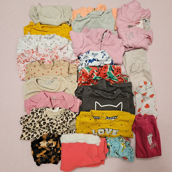 Lot vêtements fille 9-12 mois