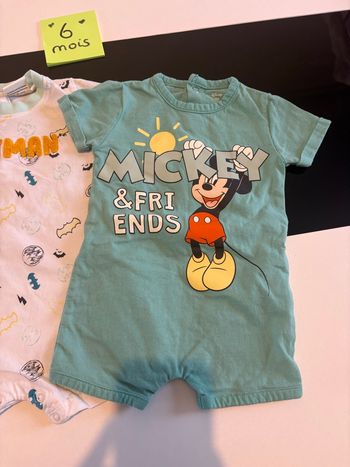 Lots de 2 Combishort Disney 