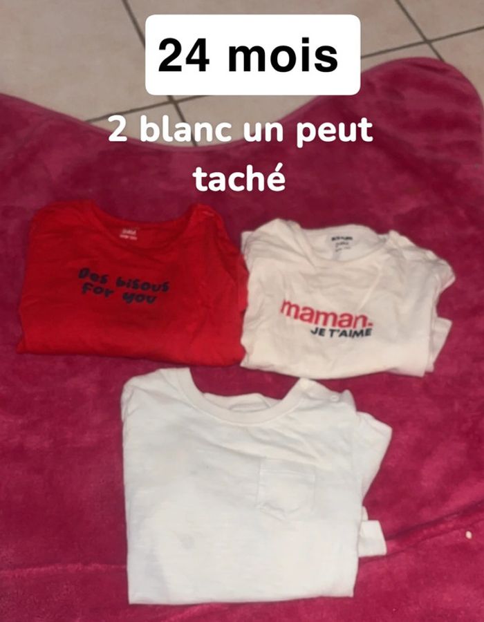 3 sous pull garçon 24 mois