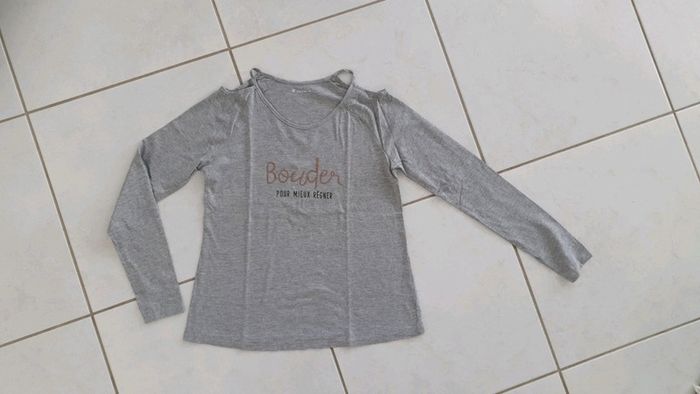 T-shirt manches longues fille 16 ans v10