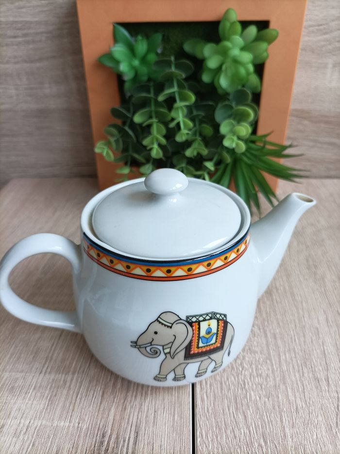 Théière motif éléphant - photo numéro 4