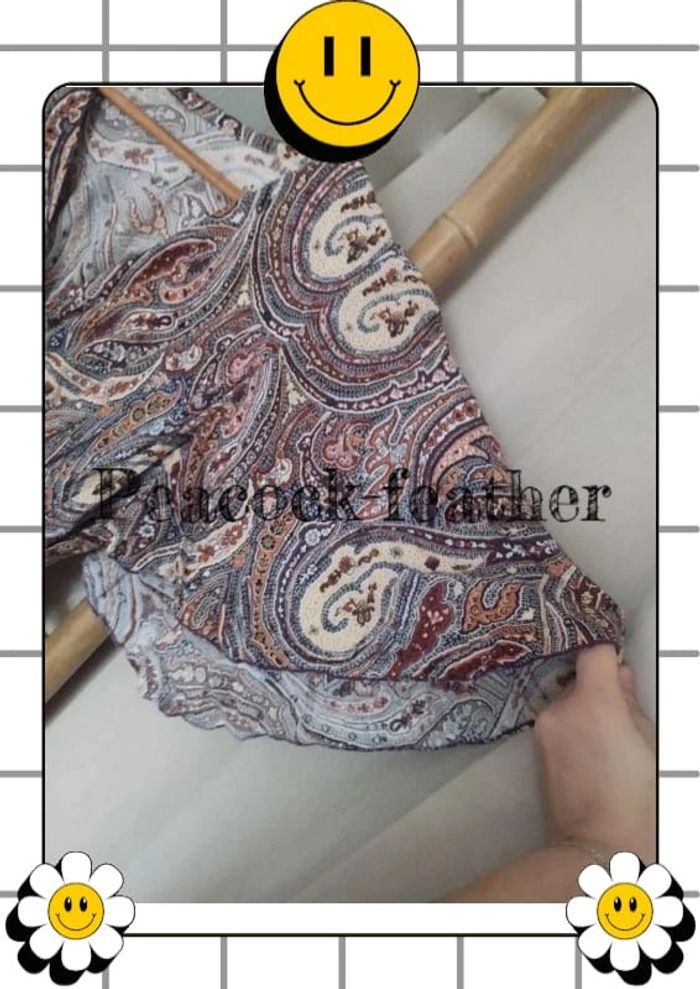Robe longue marron TU l'effet péi - photo numéro 7