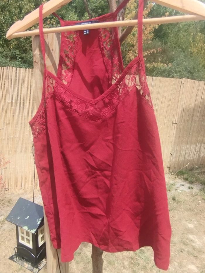 Débardeur dentelle