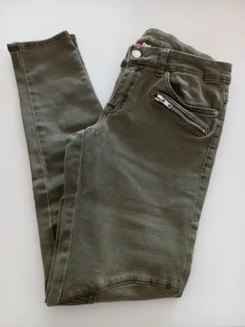 Jeans slim kaki H&M