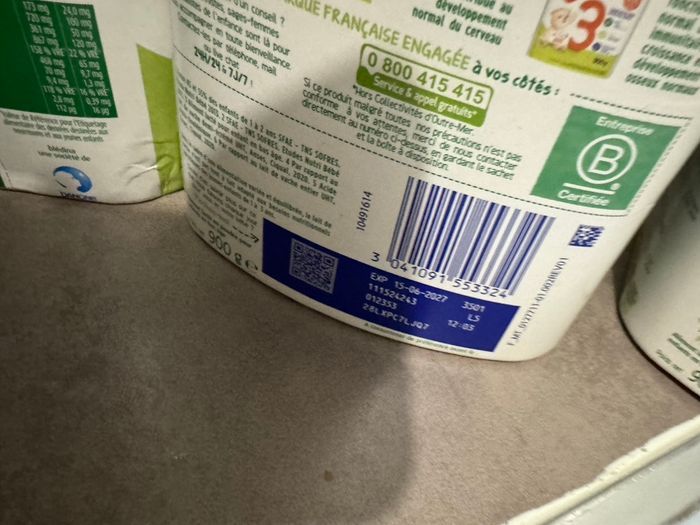 Lait 3eme âge - photo numéro 3